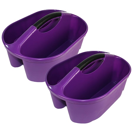 Romanoff Classroom Caddy, Purple, 2PK 25606